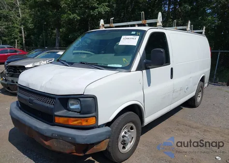 2012 Chevrolet Express G2500 из США, поврежденный, VIN 1GCWGFCA0C1170774